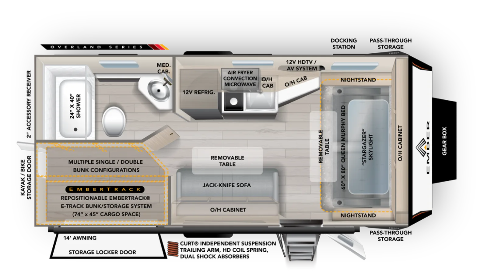 Ember RV travel trailer for sale